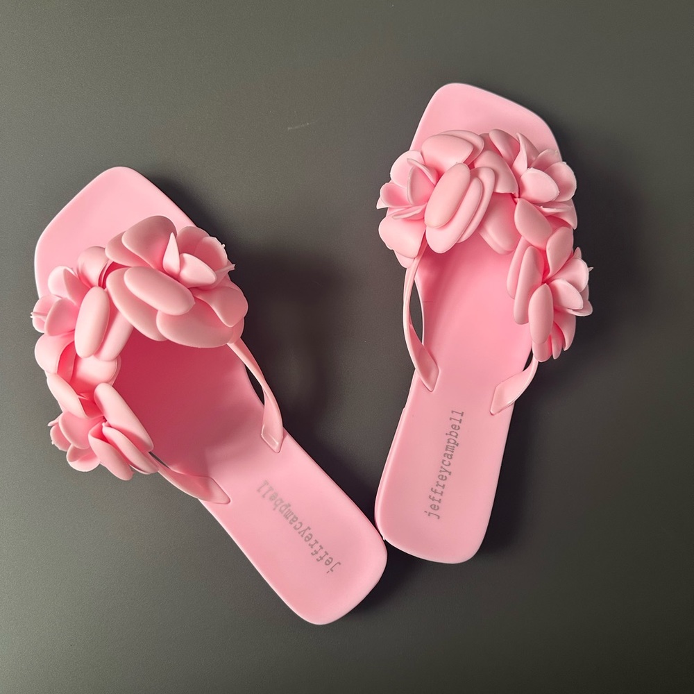 Fleuris Jelly Flip Flop